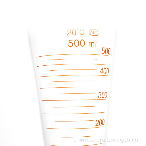 High Borosilicate Triangle Measuring Cups: Industrial Measurement Laboratory Tools with Scale, Available in 250ml, 500ml, 1000ml, and 2000ml Capacities